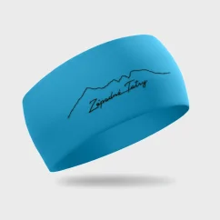 Bavlnená čelenka Západné Tatry modrá | Ejha Bavlnená čelenka Západné Tatry modrá | Ejha