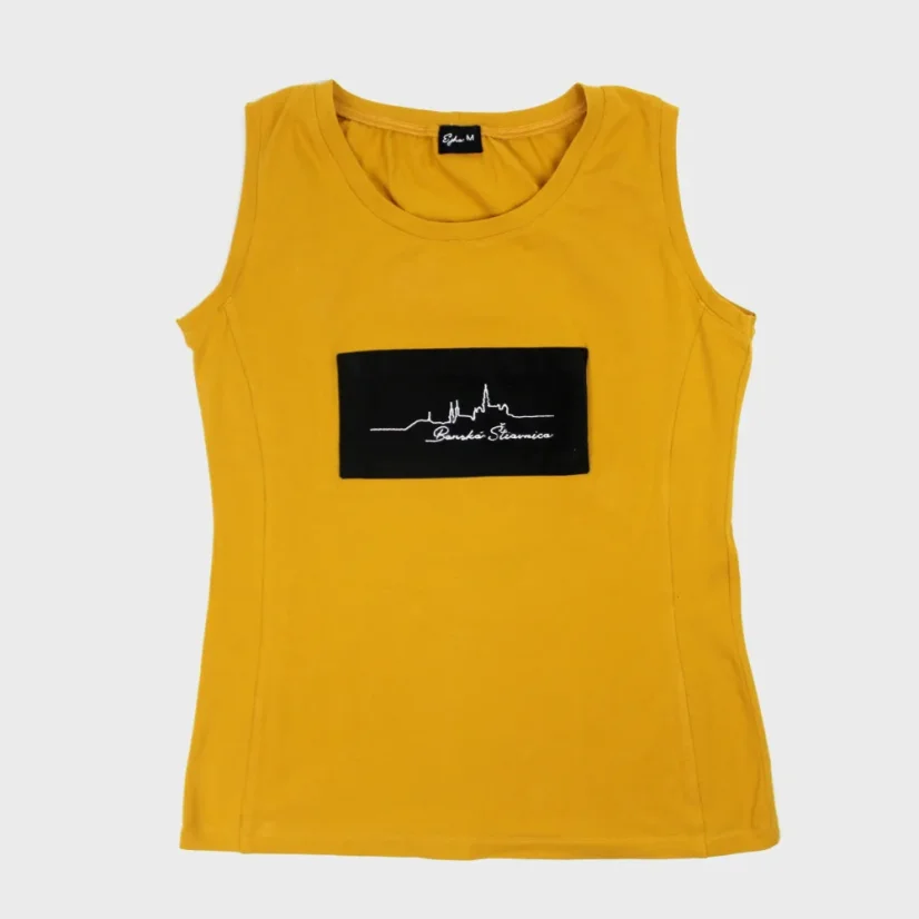 Pohľad spredu na bavlnený top