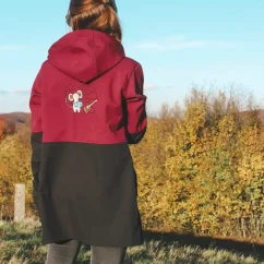 Outdoorová softshellová bunda s výšivkou | Ejha