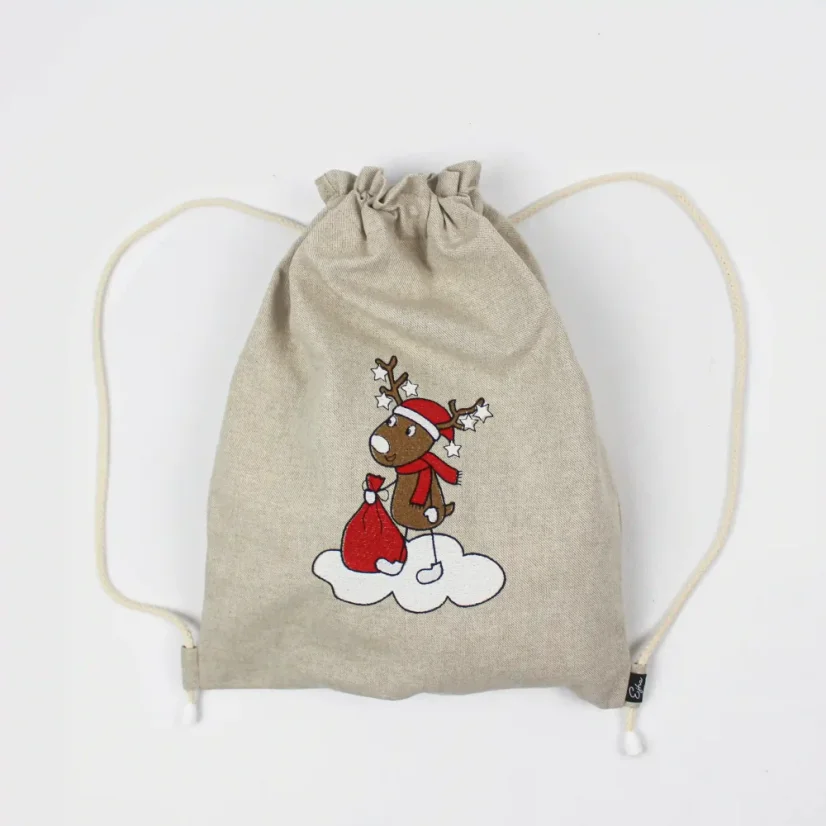 Vianočný svietiaci vak jelenček | Ejha