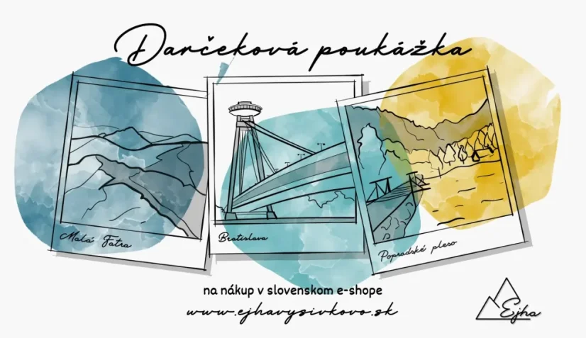 Darčeková pukážka od Ejha v hodnote 100 eur