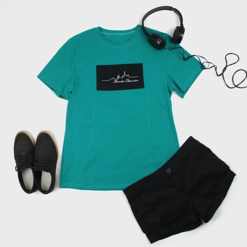 Dámske tričko s výšivkou slovenských miest alebo hôr | Ejha