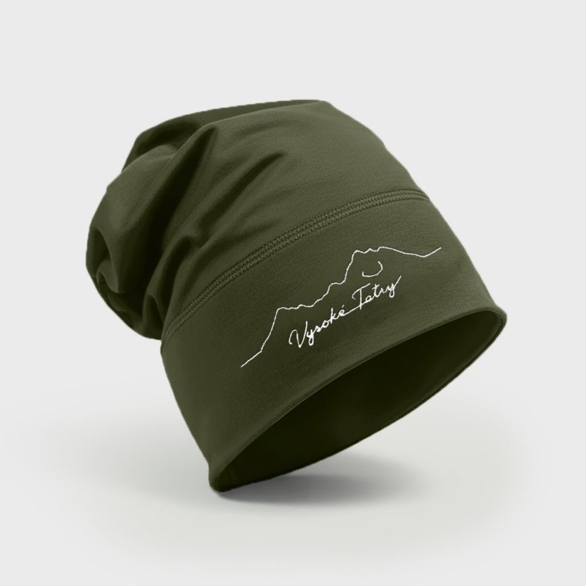 Tenká čiapka Gerlach khaki | Ejha