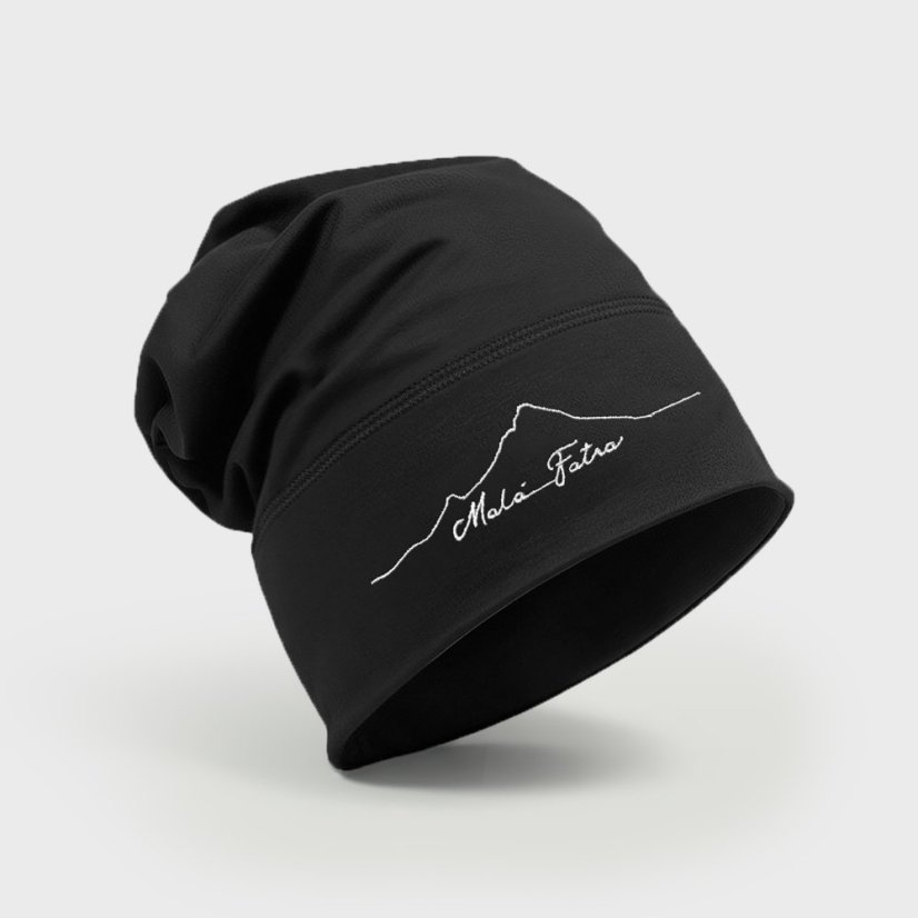 Tenká čiapka Malá Fatra čierna | Ejha