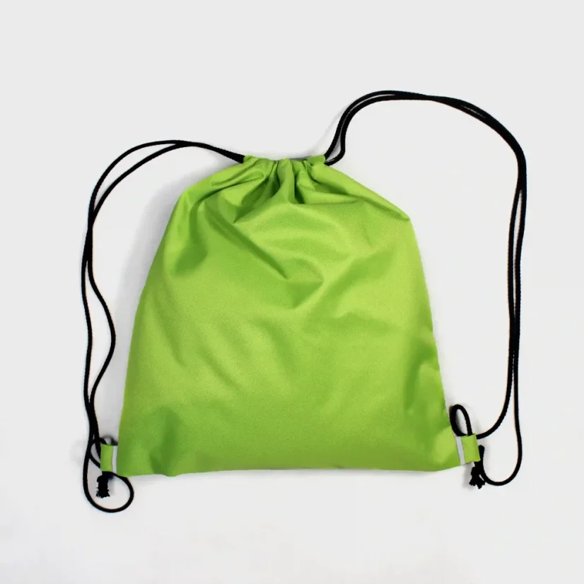 Zelený vak Baníkov zozadu