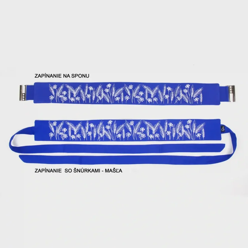 Variatny zapínania opasku Klasy - na sponu alebo na mašličku