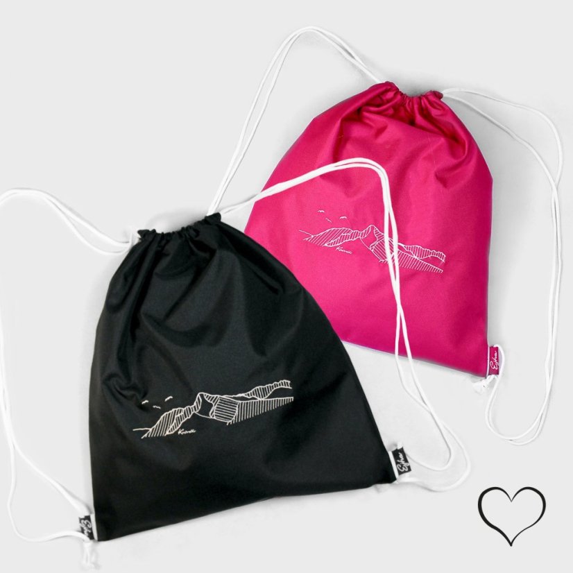 Vaky s výšivkou hôr pre páry | Ejha