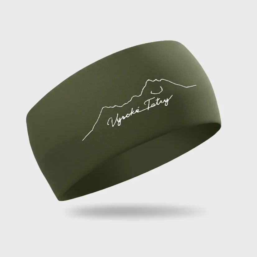 Bavlnená čelenka Gerlach khaki | Ejha