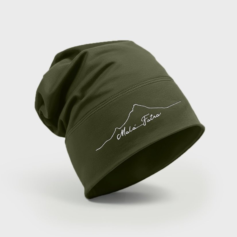 Tenká čiapka Malá Fatra khaki | Ejha