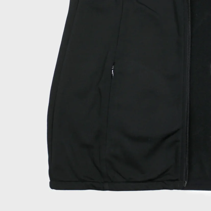 Detail skrytého vrecka na zips