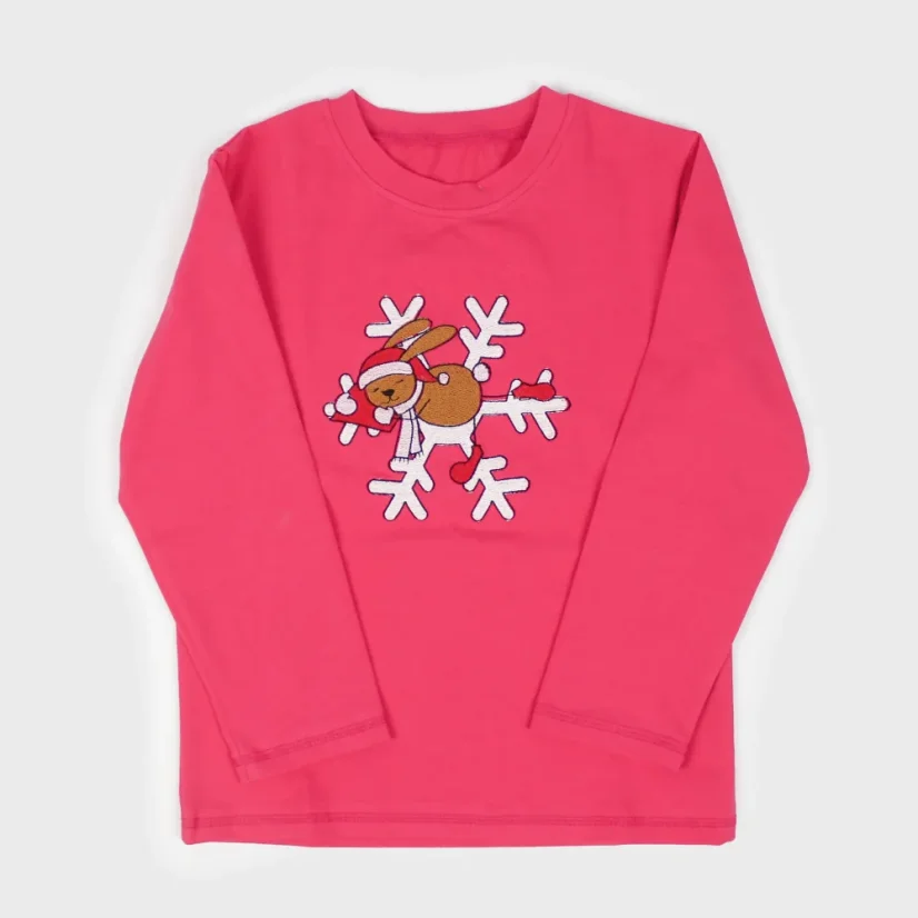 Detské tričko s výšivkou Zajka