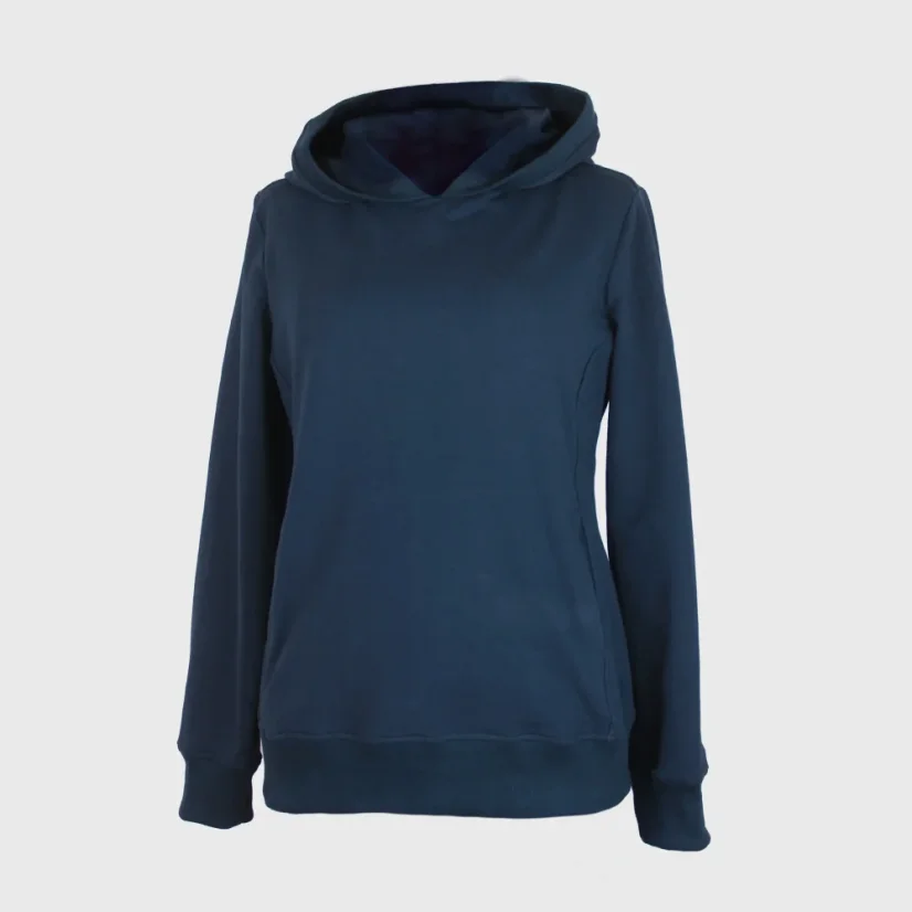 Predný pohľad na dámsku teplákovú mikinu Zvieratká