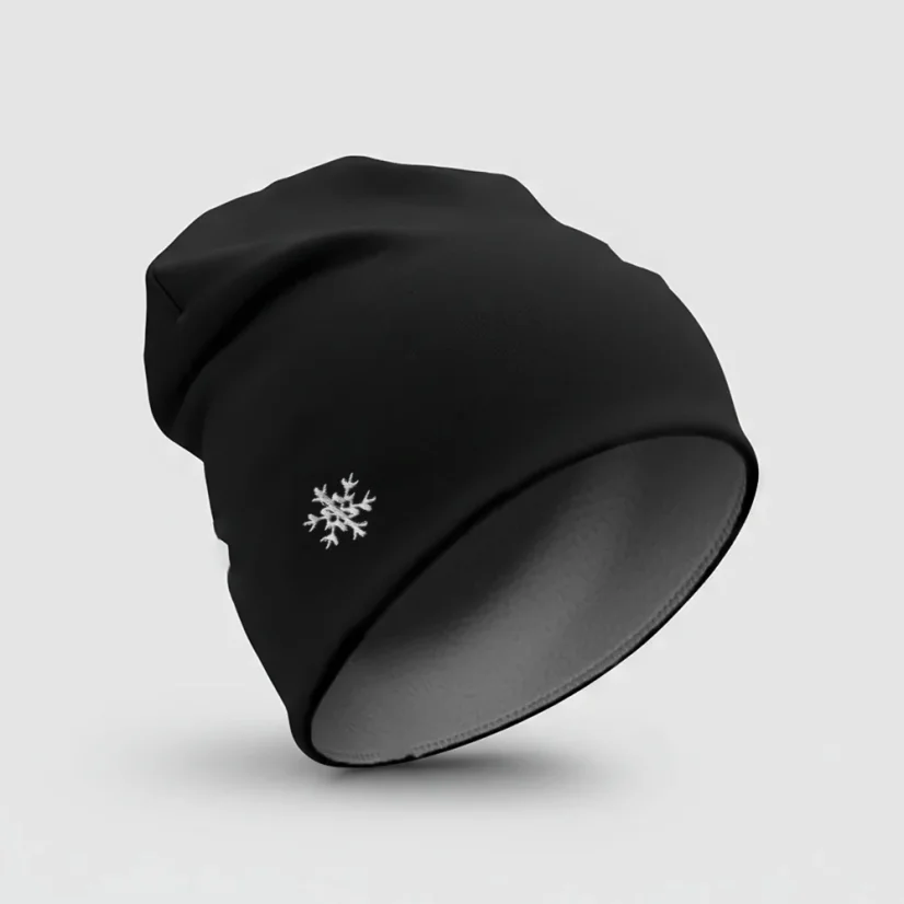 Obojstranná zimná čiapka Vločka | Ejha