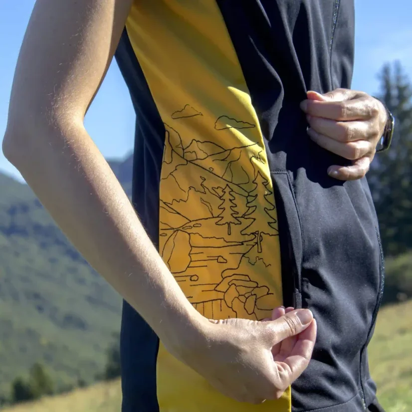 Vesta s výšivkou tatranských dolín | Ejha