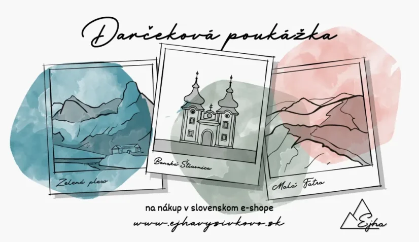 Darčeková pukážka od Ejha v ľubovoľnej hodnote