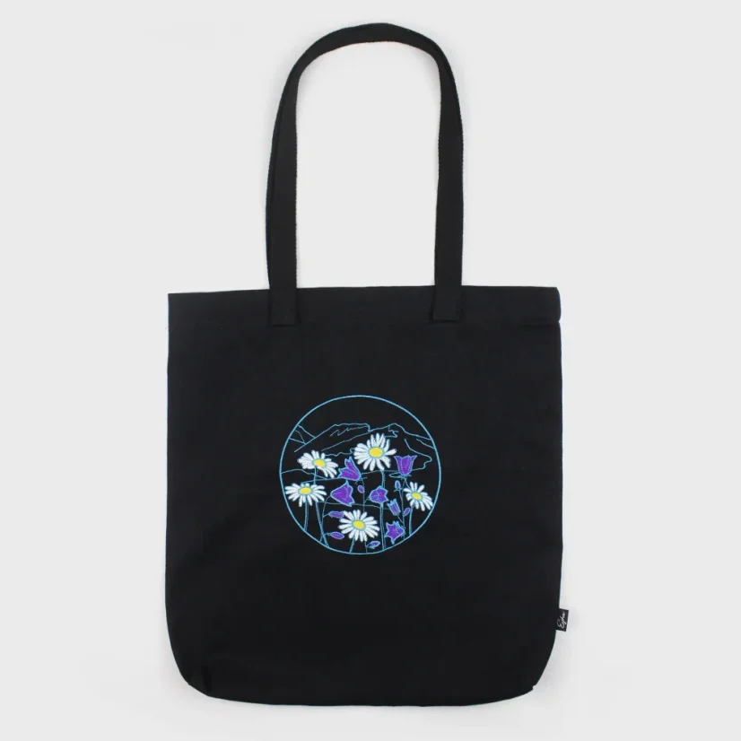 Taška s výšivkou Lúčne kvety | Ejha