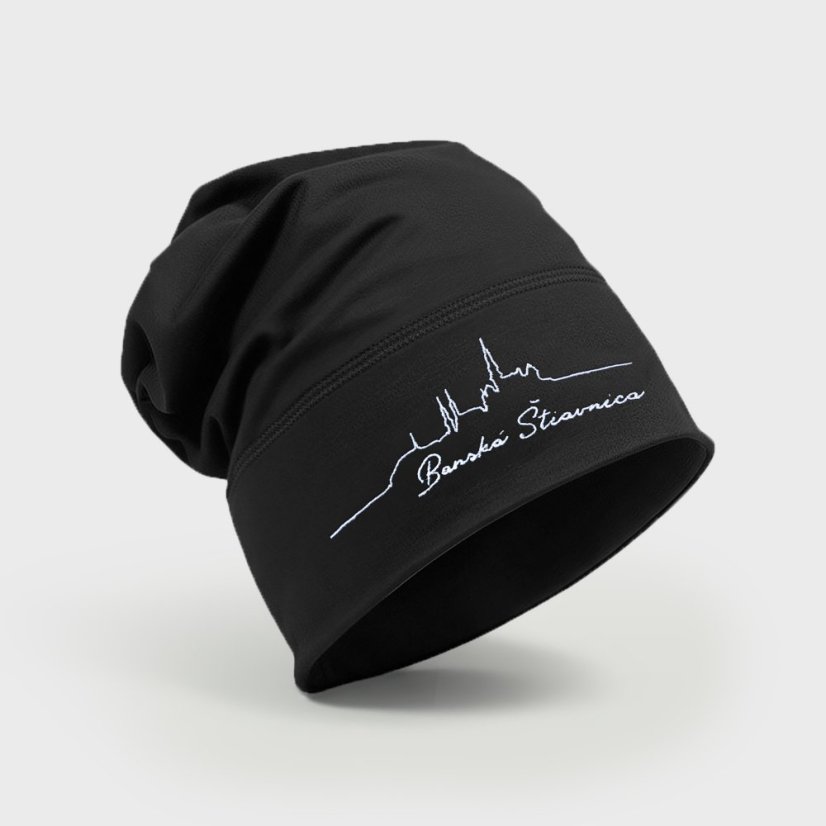 Tenká čiapka Banská Štiavnica čierna | Ejha