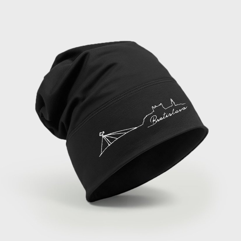 Tenká čiapka Bratitslava čierna | Ejha