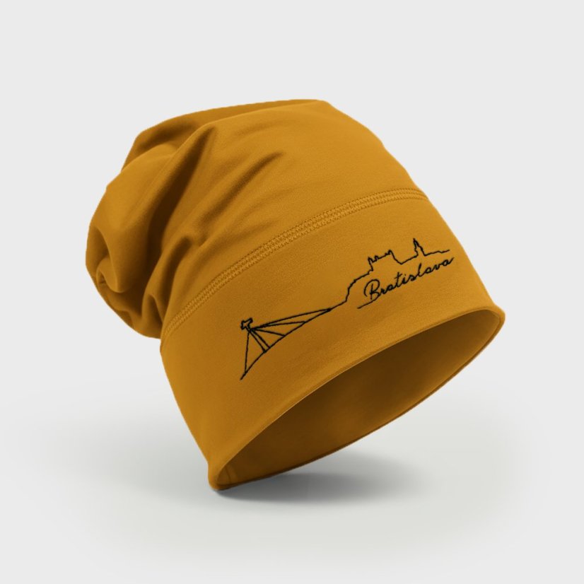 Tenká čiapka Bratitslava žltá | Ejha
