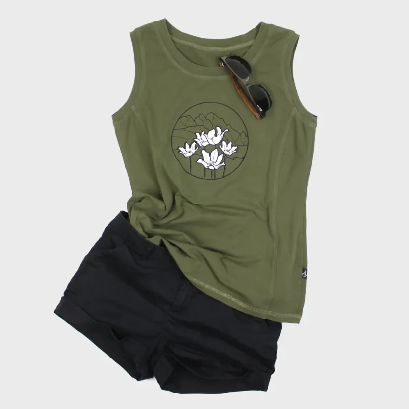 Dámsky top s výšivkou kvetov | Ejha