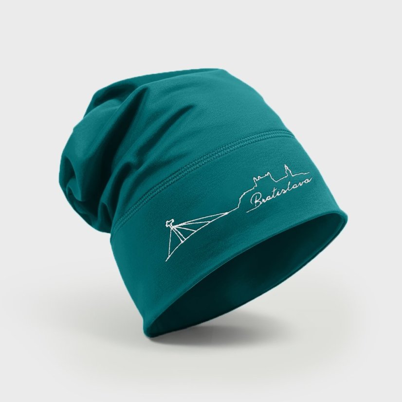 Tenká čiapka Bratitslava tyrkysová | Ejha