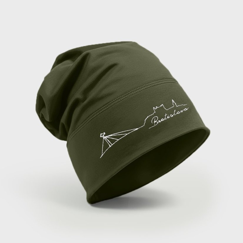 Tenká čiapka Bratitslava khaki | Ejha