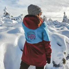 Dvojfarebná softshellová bunda s raglanovým rukávom | Ejha