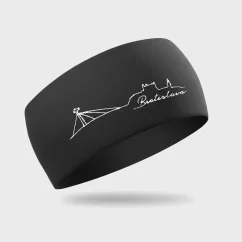 Bavlnená čelenka Bratislava čierna | Ejha Bavlnená čelenka Bratislava čierna | Ejha