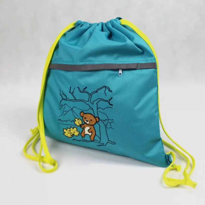 Tyrkysový vak Maco a Belianske Tatry