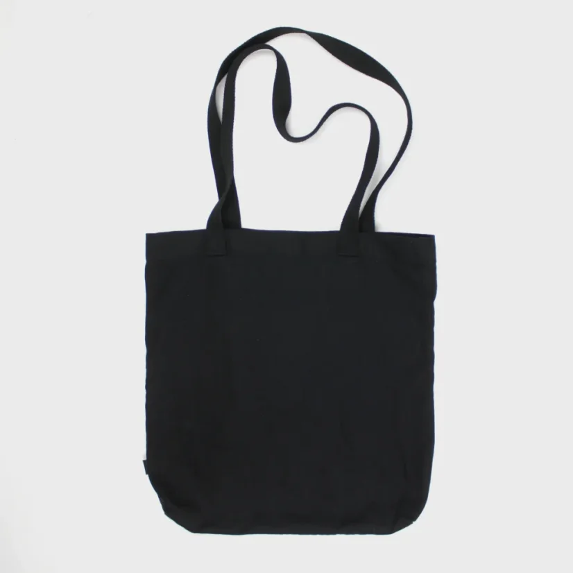 Zadný pohľad na nákupnú tašku Šafran