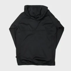 Predný pohľad na pánsku softshellová bundu čiernu