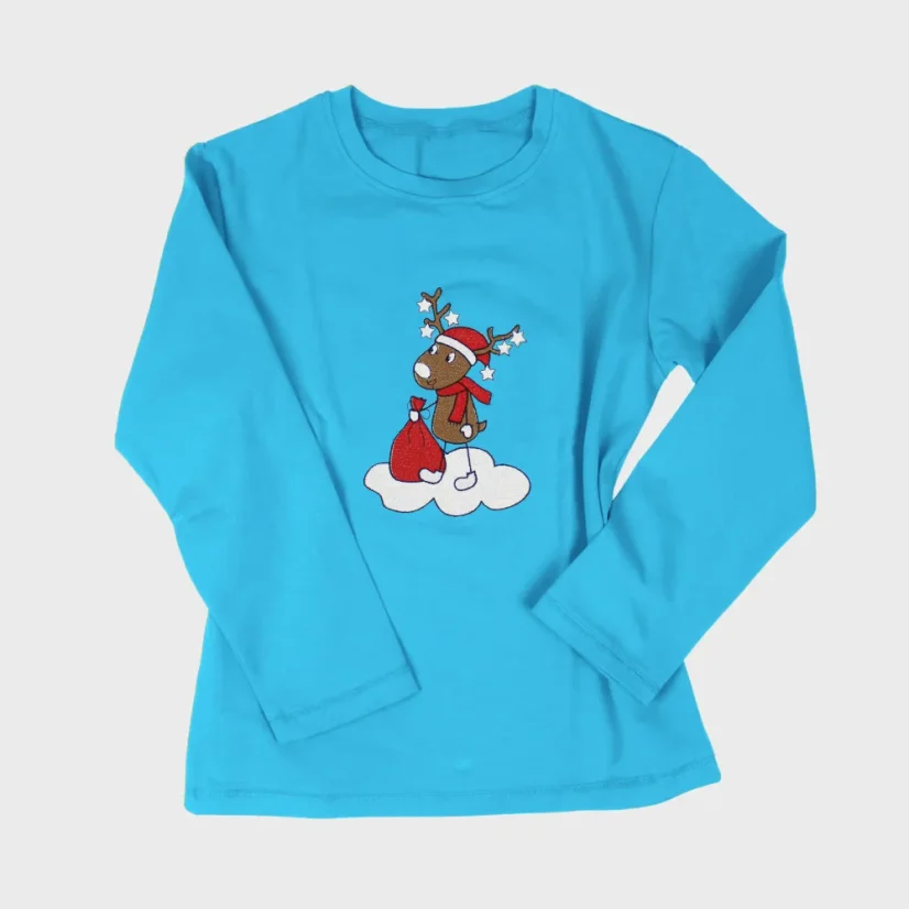 Detské tričko s výšivkou Jelenčeka