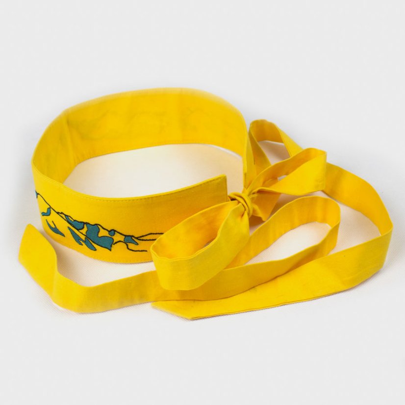 Spôsob uviazania opasku na mašličku