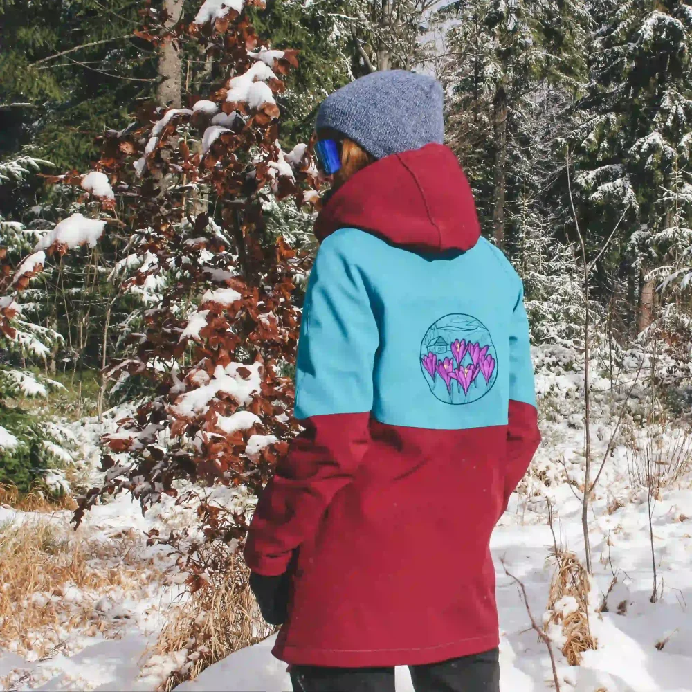 Dámska Zimná Softshellová Bunda