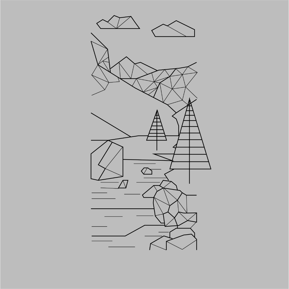 Malá Studená dolina - abstrakt