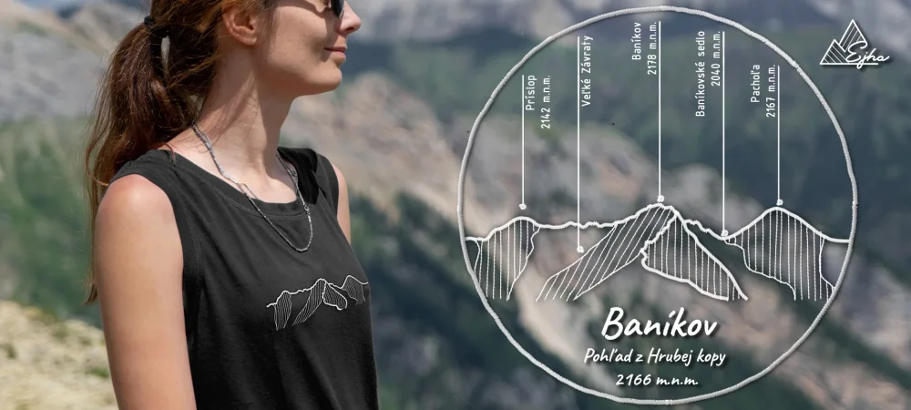 Výšivka hôr - Baníkov - divoký a náročný | Ejha