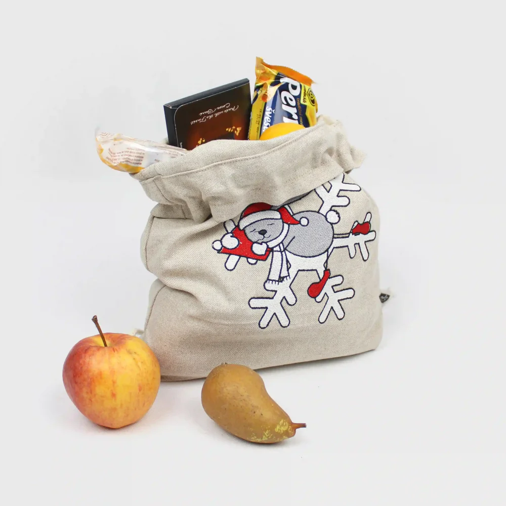 Vianočný svietiaci vak Zajko