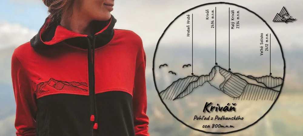 Výšivka hôr - Kriváň - hora všetkých Slovákov | Ejha
